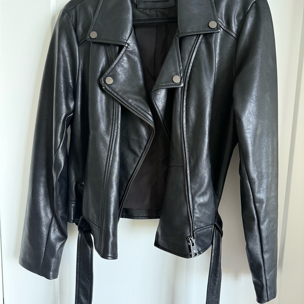Elodie Black Leather Jacket